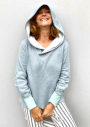 E-Book Erbsünde Pullover mit Kapuze Acerola, duits