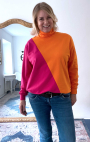 E-book Erbsünde Rollkragen Kleid/Pulli MARICA, Duits