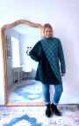 E-book Erbsünde Rollkragen Kleid/Pulli MARICA, Duits