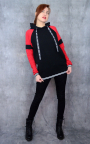 E-Book Erbsünde Unisex Raglanhoodie - Kapuzenjacke Cactus, duits