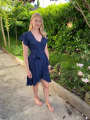 E-Book Erbsünde Wickelkleid mit Rüsche Tijuca 34 - 46