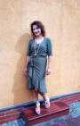 E-Book Erbsünde Wickelkleid mit Rüsche Tijuca 34 - 46