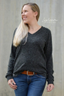 Patron pullover femme pdf Basic Fadenkäfer, en allemand