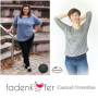 Patron t-shirt femme pdf Oversize Fadenkäfer, en français