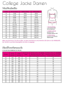 E-Book Fadenkäfer College-Jacke Damen, duits
