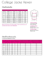 Patron veste homme pdf College Fadenkäfer, en allemand