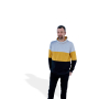 Patron sweat-shirt homme pdf Colorblocking Toni Fadenkäfer, en allemand