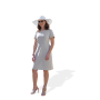 Patron robe fourreau femme pdf Fadenkäfer, en allemand