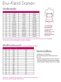 Patron robe fourreau femme pdf Fadenkäfer, en allemand