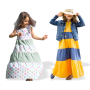 Patron robe enfant pdf Fiona Fadenkäfer, en français