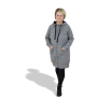 Patron veste sweat femme pdf Nala Fadenkäfer, en allemand