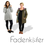 Patron manteau parka femme pdf Alex Fadenkäfer, en français