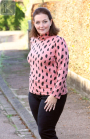 Patron pullover femme pdf Fadenkäfer, en allemand