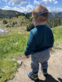 Patron cardigan enfant pdf Karo Fadenkäfer, en allemand