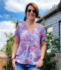 E-book Fadenkäfer Tuniek Blouse Flora, Duits