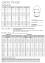 Patron veste enfant pdf Fadenkäfer, en allemand
