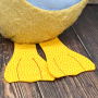 Patron peluche oie pdf Gans Giesela Fadenstark, en allemand
