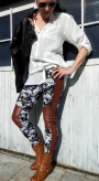 E-book FeeFeeFashion Bikerleggings BiGGi Dames, Duits