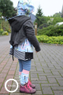 Patron sweat-shirt enfant pdf Issy FeeFeeFashion, en allemand