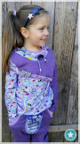 Patron sweat-shirt enfant pdf Issy FeeFeeFashion, en allemand