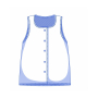 Patron Fibre Mood bodywarmer femme pdf Ember, en français
