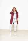 Patron Fibre Mood veste sweat femme pdf Hazel, en français