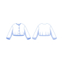 E-book Fibre Mood Cardigan Flavia , Nederlands