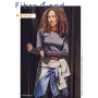 Patron Fibre Mood top femme pdf Dymar, en français