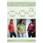 Patron Supplément pour sweat crop top femme pdf Pinia femme Firlefanz, en allemand