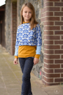 Patron Supplément pour sweat crop top enfant pdf Pinio Mädchen Firlefanz, en allemand