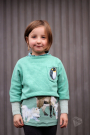 Patron Supplément pour sweat crop top enfant pdf Pinio Mädchen Firlefanz, en allemand