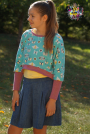 Patron Supplément pour sweat crop top enfant pdf Pinio Mädchen Firlefanz, en allemand