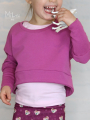 Patron Supplément pour sweat crop top enfant pdf Pinio Mädchen Firlefanz, en allemand