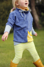 Patron sweat-shirt manches chauve-souris enfant pdf Pinio Firlefanz, en allemand