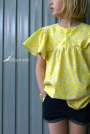 Patron chemise / blouse / tunique enfant pdf Holunder Firlefanz, en allemand