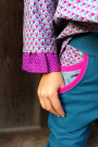 Patron jean/pantalon jogging /short enfant pdf Wilde Möhre Firlefanz, en allemand