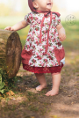 Patron robe / tunique enfant pdf Rosentanz Firlefanz, en allemand
