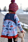 Patron robe / tunique enfant pdf Rosentanz Firlefanz, en allemand
