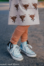 Patron legging enfant pdf Pfefferminze Firlefanz, en allemand