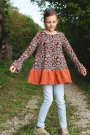 Patron robe / t-shirt enfant pdf Koriander Firlefanz, en allemand