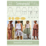 Patron robe/combinaison enfant pdf Sonnengold Firlefanz, en allemand