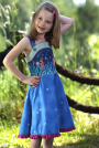 Patron robe enfant pdf Kornblume Firlefanz, en allemand