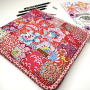 Patron pochette loisirs créatifs pdf Klassisch Flor de Costura, en allemand