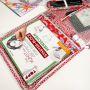 Patron pochette loisirs créatifs pdf Klassisch Flor de Costura, en allemand