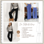 E-Book Four Chapter ToMa(te) Wide Leg Broek Dames, Duits