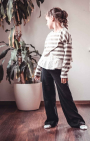 Patron pantalon enfant pdf ToMa(te) Wide Leg Four Chapter, en allemand