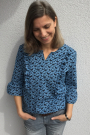 Patron blouse femme pdf Ella Frau Schnitte, en allemand