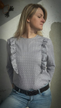 Patron blouse femme pdf Ella Frau Schnitte, en allemand