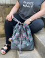 E-Book Frau Schnitte Bucket Bag Laetizia, german