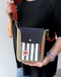 E-book Frau Schnitte Crossbody Bag Kleine Bjelle, Duits